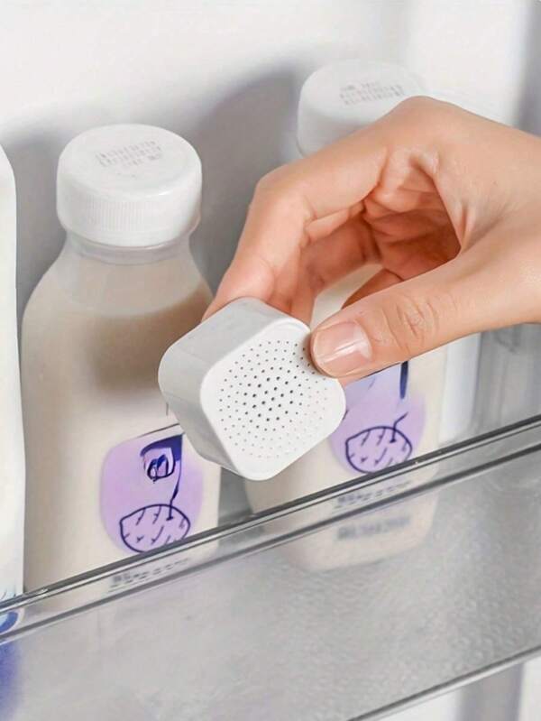6/12 /18PCS Deodorant, Refrigerator Activated Carbon Deodorizing Box, Anti Odor And Deodorizing Squeezing Box, Refrigerator Deodorizing Activated Carbon Deodorizer, Non Electric Activated Carbon Deodorizer, Household Antibacterial And Mold Remover, Absorbs Odors To Keep Fresh, Can Be Placed Or Pasted Without Occupying Space, Suitable For Refrigerators, Rice Buckets, Cabinets, Wardrobes