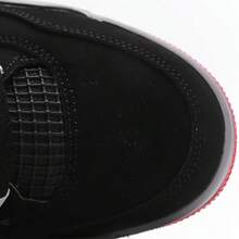 Winter Hot Black Silver High TopTrendy Retro Thick BottomAnti SlipandShock Absorbent Sports Shoes-Jodan4 - 黑色 - 查看 4