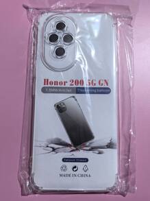 3pcs Transparent Four-Corner Anti-Fall Case Compatible With Huawei/Honor Series, Huawei/Honor Transparent Four-Corner Anti-Fall Phone Case, Phone Case, Phone Protective Cover, Phone Shell, Phone Sleeve, Anti-Fall Phone Case, Transparent Phone Case, Minimalist Phone Case, Solid Color Phone Case, Transparent Phone Case, TPU Anti-Fall Phone Case (Military-Grade Anti-Fall)