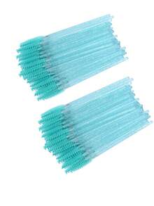 Bộ 200/100/50/10 cọ chải mi dùng một lần - Dụng cụ uốn mi và trang điểm nâng cấp dành cho nối mi và làm đẹp lông mày (Nhiều màu), Cọ lông mày, Cọ tán phấn mắt, Cọ chải mi, Quà tặng - Nhiều màu - Xem 16