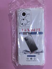 1 件 OPPO 透明防震保护壳，适用于 OPPO、Nothing 和 OnePlus 系列，手机壳，手机保护膜，手机壳，手机保护套，防震手机壳，透明手机壳，简约手机壳，纯色手机壳，透明手机壳，TPU 防震手机壳（军用级减震），超薄手机壳防水防摔防刮