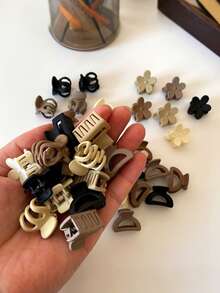 10/20/30 chiếc kẹp tóc nơ dễ thương 2,5cm cho nữ kẹp tóc mái nhỏ phụ kiện phụ kiện tóc thời trang kẹp tóc vuốt tóc phụ kiện mùa thu kẹp tóc mùa thu phụ kiện mùa đông cho trang phục đi nghỉ phụ nữ - Nhiều màu - Xem 3