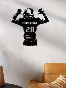 1pc Customizable Motorcycle Rider Metal Mural - Personalized Motorcycle Logo Decoration - Art Style Reusable Decorative Metal Mural - Suitable For Porch, Courtyard, Garden, Office, Negotiation Room, Birthday Gift, Graduation Gift, Perfect Gift For Motorcycle Enthusiasts - Multicolor - View 12
