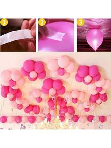 1/2/5/10pcs/Roll Clear Adhesive Dots For Balloons, Removable Double-Sided Ultra-Thin Glue Dots Stickers, Suitable For Wedding Birthday Decoration, Arts And Crafts, Party Supplies, Back To School Valentine Day