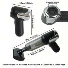 二合一宠物吹风机和吸尘器，USB 充电，适用于沙发、地板、床上用品、椅子、衣服、地毯 - 适合小型、中型和大型猫狗