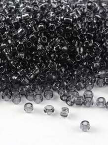 GO2CJBEADS 10g Multicolor 2mm Silverline Round Rocailles Glass Seed Beads For Bracelet Diy - Alabaster - View 46