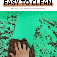 1pc Waterproof Pet Fence Mat - Durable Guinea Pig Cage Liner, Washable Bottom Pad, Reusable, Suitable For Rabbits, Guinea Pigs, Ferrets And Other Small Animals, Wear-Resistant Pet Bedding And Cage Liner