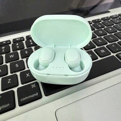 A6S Bluetooth Kulaklık Spor Kablosuz Stereo TWS Kulak İçi Kulaklık Mikrofonlu Akıllı Telefonlarla Uyumlu