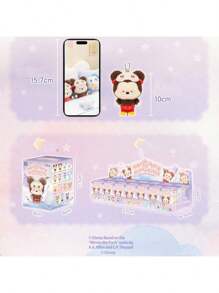 Miniso TOPTOY 眯眼睡衣系列盲盒收藏玩具，附角色卡，可爱女孩礼物，可作摆件 - 彩色 - 查看 11