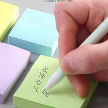 11 Colors Mini Sticky Notes, Colorful Reusable High Adhesive Index Tabs, Suitable For Office, Study, Home, 38x38mm - Multicolor - View 5