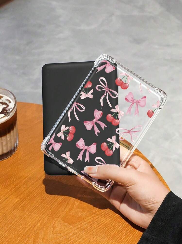 Ayotu 1pc Cherry & Bow Case Compatible With Kindle,Compatible With Kindle Paperwhite 12th Gen 2024 /Kindle (11th Generation-2024 Release)/Kindle Colorsoft Signature Edition,Kobo Clara Colour/BW - Multicolor - View 35