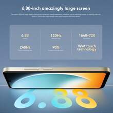 Xiaomi POCO C71 Global Version Smartphone Powerful Octa-Core Processor 12nm Process 32MP AI Dual Camera Immersive 6.88" Display Massive 5200mAh (Typ) Battery Powered By 15W Fast Charging Secure Fingerprint And Face Unlock Supports Memory Extension: 3GB Up To 6GB, 4GB Up To 8GB Android 15 32MP Main Camera Up 120Hz Refresh Rate - Gold - View 7