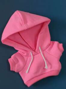 17厘米拉布布怪兽娃娃衣服配饰服装DIY儿童礼物彩色连帽卫衣娃娃配件 - 彩色 - 查看 3