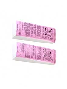 100 piezas de tiras de cera depilatoria de tela no tejida profesional para Body y rostro, 20 x 7 cm, adecuadas para mujeres y hombres - Multicolor - Ver 7