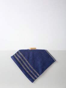 1 Stück blaues Handtuch, rechteckig 80*150cm für Erwachsene, Herren & Damen, geeignet für Schwimmen, Baden, Einwickeln, Küche, Gesichtwaschen, Händetrocknen; 40*70cm Handtuch oder 34*34cm Taschentuch, schnelltrocknend, saugfähig, weich, geeignet für Badezimmer, Küche, Reisen, Geschenke, Fitnessstudio, Strand, Hotel, Salon, Outdoor-Dusche Handtücher für Schönheitssalon, Hotel Sport, Haushaltsgegenstände, Handtuch, Hautpflege Badetuch - Blau - Übersicht 3