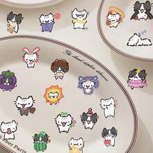 50 autocolantes transparentes de insetos, bichos e animais, autocolantes engraçados de répteis e Weirdcore para portátil, skate, diário, cadernos, telemóvel, caneca, guitarra, bagagem, computador, frigorífico e secretária - B - Ver 7
