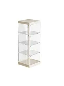 Multi-Layer Durable Powder Puff Container Water-Resistant Makeup Sponge Case Storage Box Rotary Transparent Cover Dust-Proof - Multicolor - View 11