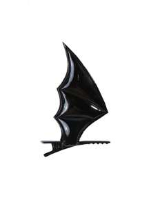 3 件万圣节蝙蝠发夹蝙蝠翅膀头带卡通蝙蝠耳朵头带发饰角色扮演服装黑色非常适合万圣节和圣诞节派对装饰