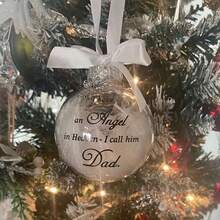 1pc/3pcs/6pcs Christmas Hanging Decoration Ball Pendants Angels, For Christmas Party Memorial Ornament XMas Tree Hanging Decorative Supplies - Multicolor - View 6