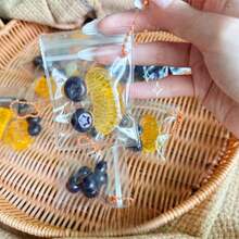 1袋迷你蓝莓软萌玩具，终极减压好伙伴。释放蓝莓的力量，随时随地享受迷你水果软萌玩具带来的乐趣！礼物，适合多动症患者，迷你蓝莓软萌玩具 - 彩色 - 查看 10