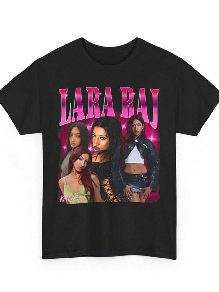 Lara Raj Retro Tee, Katseye Merch, Lara Merch, K Pop Merch, Lara Raj ...