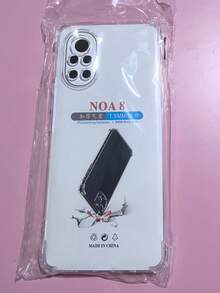 3pcs Transparent Four-Corner Anti-Fall Case Compatible With Huawei/Honor Series, Huawei/Honor Transparent Four-Corner Anti-Fall Phone Case, Phone Case, Phone Protective Cover, Phone Shell, Phone Sleeve, Anti-Fall Phone Case, Transparent Phone Case, Minimalist Phone Case, Solid Color Phone Case, Transparent Phone Case, TPU Anti-Fall Phone Case (Military-Grade Anti-Fall)