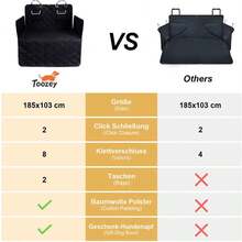 Alfombrilla antideslizante para mascotas en el maletero del vehículo, alfombrilla para el maletero del coche