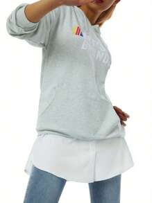 1 件白色仿裙摆，打造学院风叠穿造型的必备单品，轻松为你的穿搭增添层次感 - 兩件裝[白色] - 查看 8