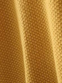 女士超大单口袋时尚毛衣 - 秋冬纽扣开衫