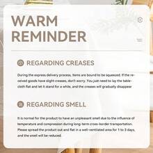 1 块方形亲肤桌布，仿皮花卉和叶子印花桌布，防尘防油防刮隔热桌垫，适合日常家居装饰、派对和节日 - 咖色 - 查看 9