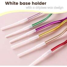 Birthday Cake Candles, Birthday Candles, Cake Decoration Candles, Gold Candles For Cakes, Birthday Decorations, Cake Decorations - 預設 - 查看 4