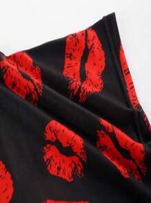 Funny Lip Print Men's Underwear, Suitable For Weddings, & Comfortable Men's Boxer Briefs Sports Boxing Men's Boxer Briefs, Gift For Boyfriend