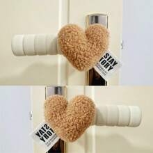 Herzförmige antistatische Türgriff-Abdeckung, Schlafzimmer Anti-Collision Baby Zimmer Dekoration