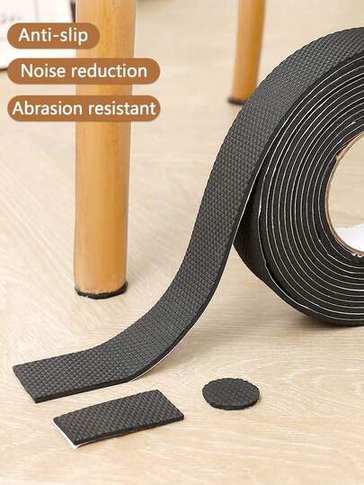 Non Slip Self Adhesive Rubber Cuttable Pads Anti Skid Anti Scratch Floor Protectors For Furniture And Appliances Furniture Felt Pads Hardwood Floor Wall Protectors Kitchen Essentials Back To School Supplies Fall Decorations For Home Dorm Essentials College Room