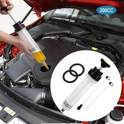 Fluid Extraction Filling Syringe Transfer Liquid Pump Oil Extractor Automotive
