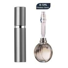 1pc Refillable Perfume Atomizer Empty Mini, TSA Approved, Travel 5ml Perfume Spray Bottle, Portable Fragrance Container For Man And Women, Amazing Gift