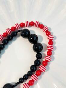 1pc/2pcs Elegant Pearl Necklace - Minimalist Style Suitable For Daily Wear And Special Occasions, With Two Different Pearl Styles, Jewelry