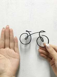 1 Tượng xe đạp trừu tượng hiện đại - Đồ trang trí nhà cửa, Nghệ thuật tối giản, Thủ công mỹ nghệ bằng kim loại, Làm thủ công, Vật trang trí bàn làm việc, Trang trí văn phòng, Quà tặng độc đáo, Tác phẩm nghệ thuật trừu tượng, Thích hợp cho phòng khách, phòng ngủ hoặc phòng học - Nhiều màu - Xem 13