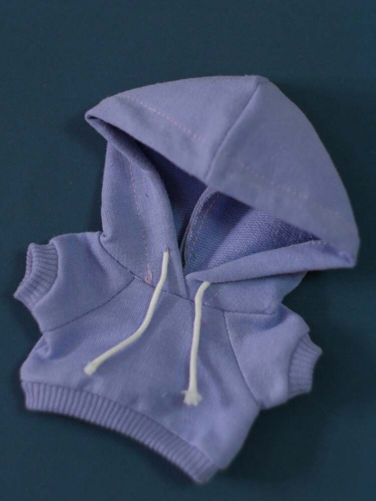 17厘米拉布布怪兽娃娃衣服配饰服装DIY儿童礼物彩色连帽卫衣娃娃配件 - 彩色 - 查看 9