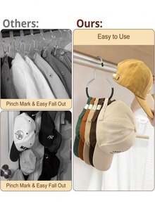 2-8 piezas Ganchos de diseño retorcido para colgar bolsos, carteras, cinturones, bufandas, sombreros, organizador de ropa interior y chalecos