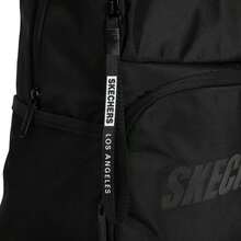 Skechers 男女通用背包，成人中性背包，学生书包，休闲包，户外旅行包，运动包 - 碳黑 - 查看 4