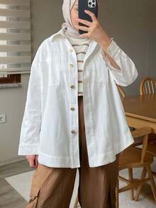 女士时尚休闲衬衫，适合所有季节