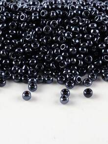 GO2CJBEADS 10g Multicolor 2mm Silverline Round Rocailles Glass Seed Beads For Bracelet Diy - Alabaster - View 42