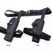 劳拉枪套，西部牛仔腰带，角色扮演服装配件，万圣节 - 多色 - 查看 3