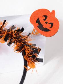 1pc Halloween Party Pumpkin Headband, Suitable For Men And Women Halloween Costume Party - Multicolor - View 5