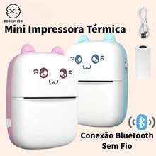 Mini Portable Thermal Printer – Wireless Bluetooth, Pocket-Sized, Lightweight & Easy To Use - trắng - Xem 9