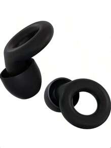 1. Electroplated Earplugs, Silicone Material, Concert Earplugs, High-Fidelity Hearing Protection With Noise Reduction, Suitable For Work And Noise Sensitivity, Equipped With Storage Box + 4 Pairs Of X, S, M, L Noise-Reducing Earplugs