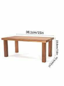 A Wooden Desk Storage Rack Made Of Rosewood Kitchen Cabinet And Countertop Display Rack Suitable For Desks, Home Offices, And Bathroom Coffee Tables Top Display Rack