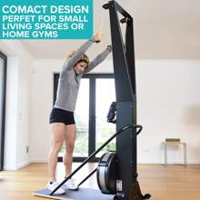 Shark Power Gear Essential Skierg Machine – Full Body Home Gym Ski Trainer With Adjustable Resistance - A - View 6