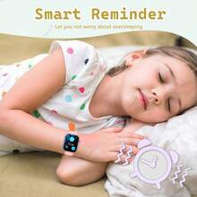 Children's Smart Watch, Wireless Dialing/Calling, Multiple Sports Modes, Tracking Children's Sports Data, Message Notifications, Alarm Reminders, Shutter Control, Custom Watch Face Wallpaper Suitable For Boys/Girls, Compatible With Android And IOS Phones - 彩色 - 查看 7